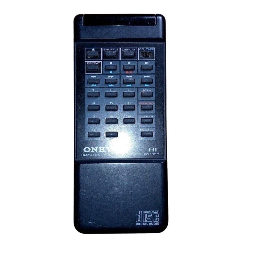 ONKYO RC-163C Remote Control Tested Works Genuine OEM